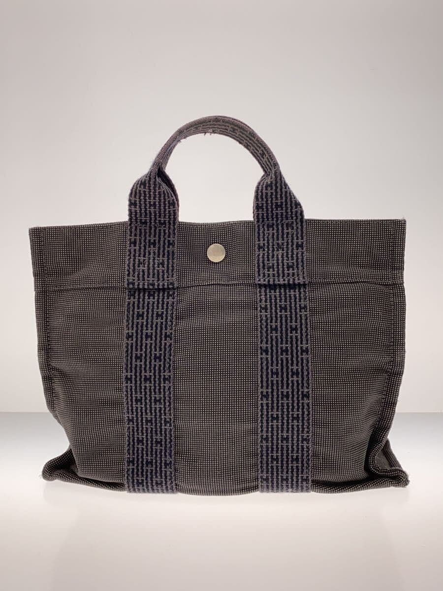 HERMES Tote Bag Air Line PM GRY 3