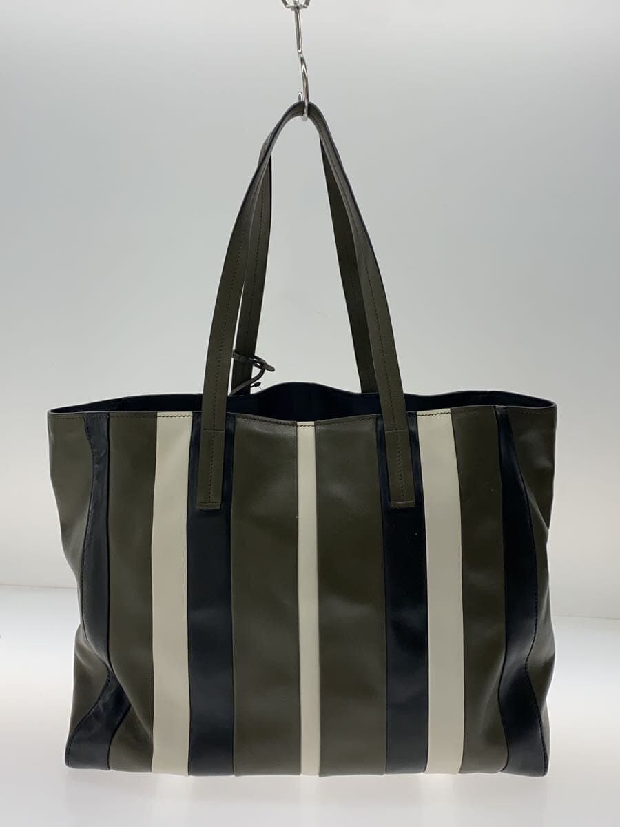 PRADA Tote Bag Leather Multicolor 1BG032 3