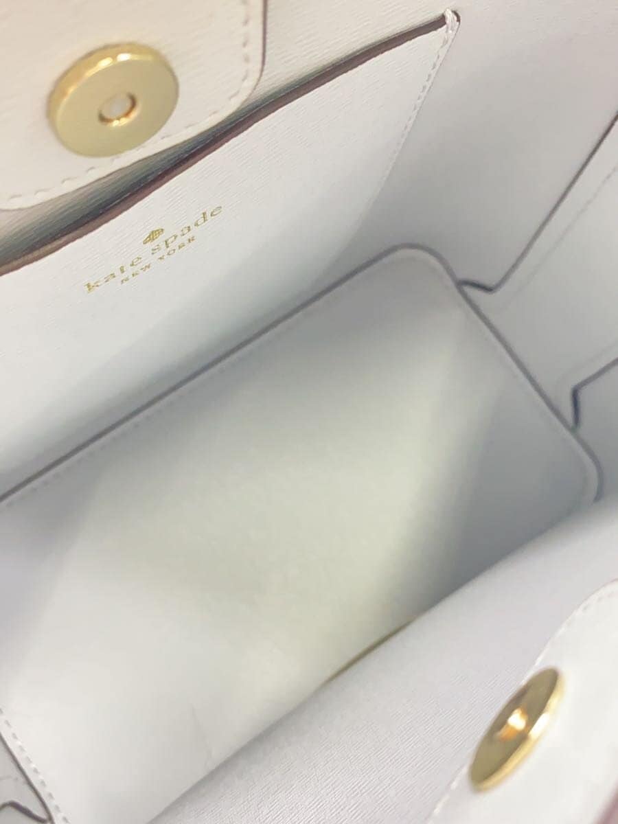 kate spade new york Shoulder Bag PVC WHT WKR00439 6