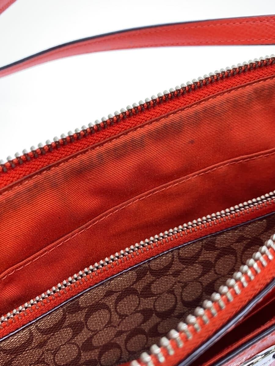 COACH Shoulder Bag - All Leather Leather ORN Solid F52881 7