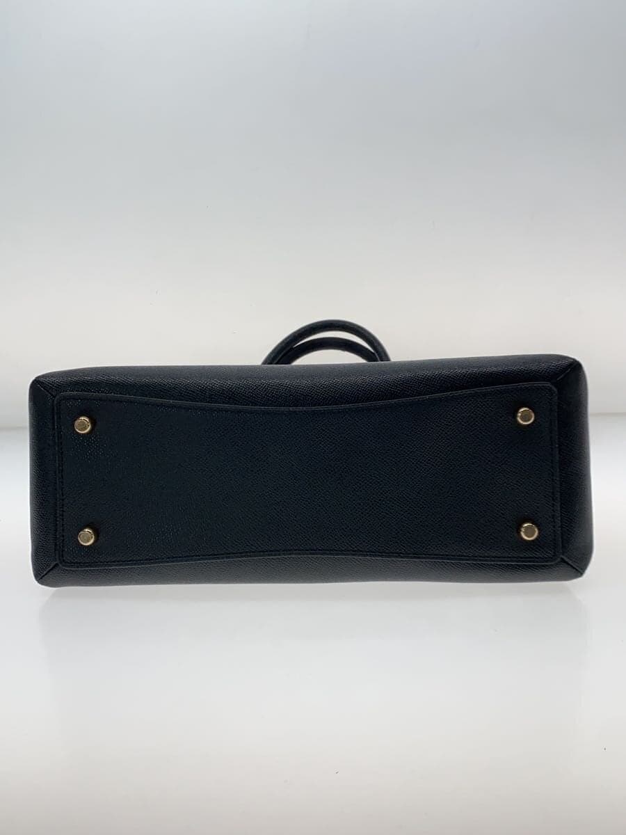 COACH Lily Carryall Leather BLK 91493 4