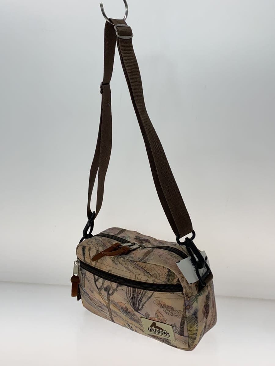 GREGORY Shoulder Bag -- BEG All-over pattern 2