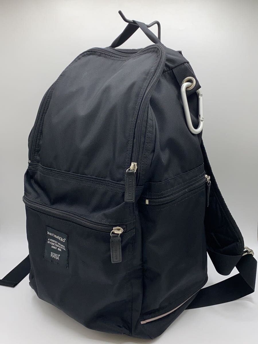 marimekko Backpack Polyester BLK 026994 2