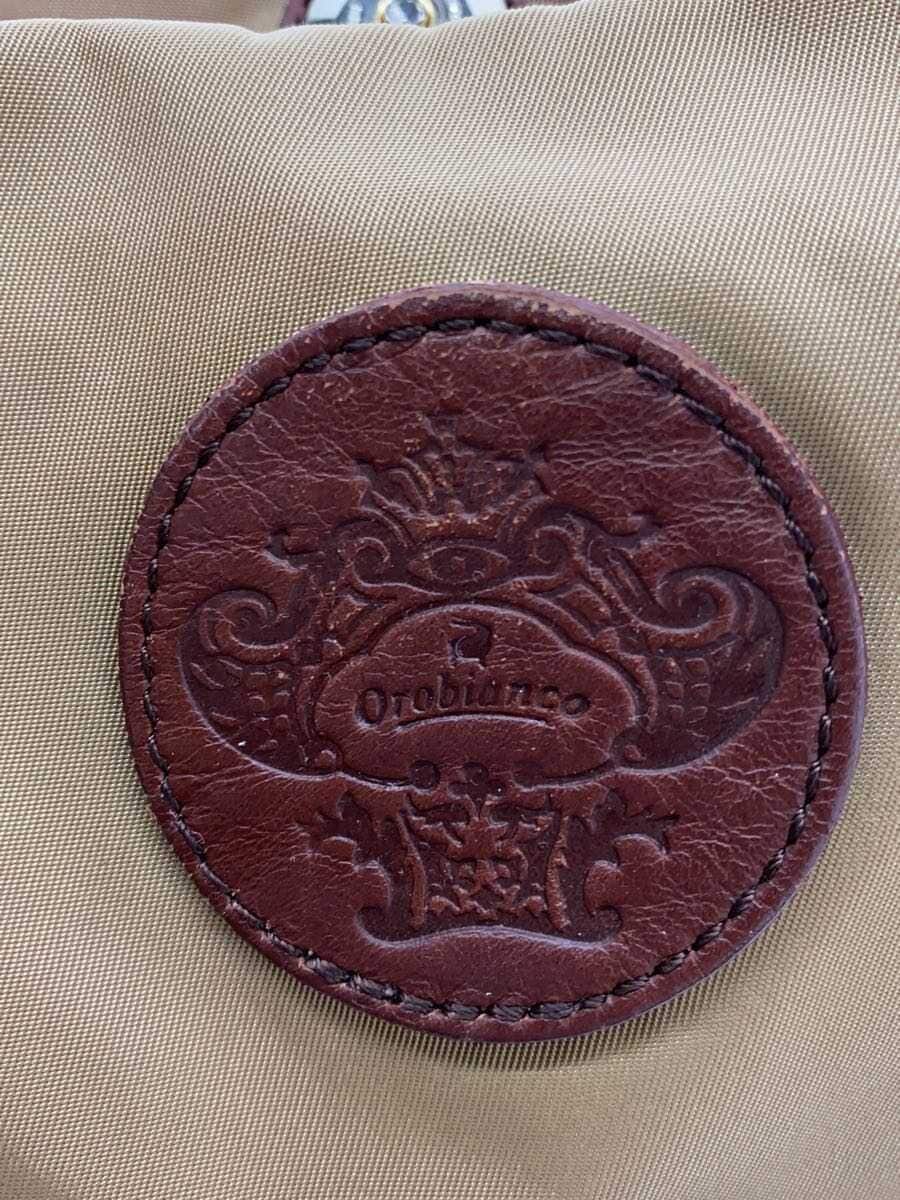 Orobianco Handbag Nylon KHK Solid 5