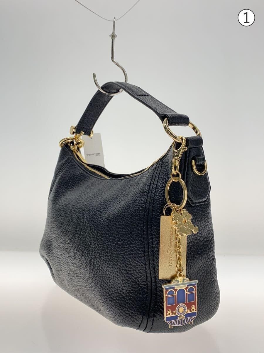 MICHAEL KORS Shoulder Bag Leather BLK Solid 35T6GFTL2L 2