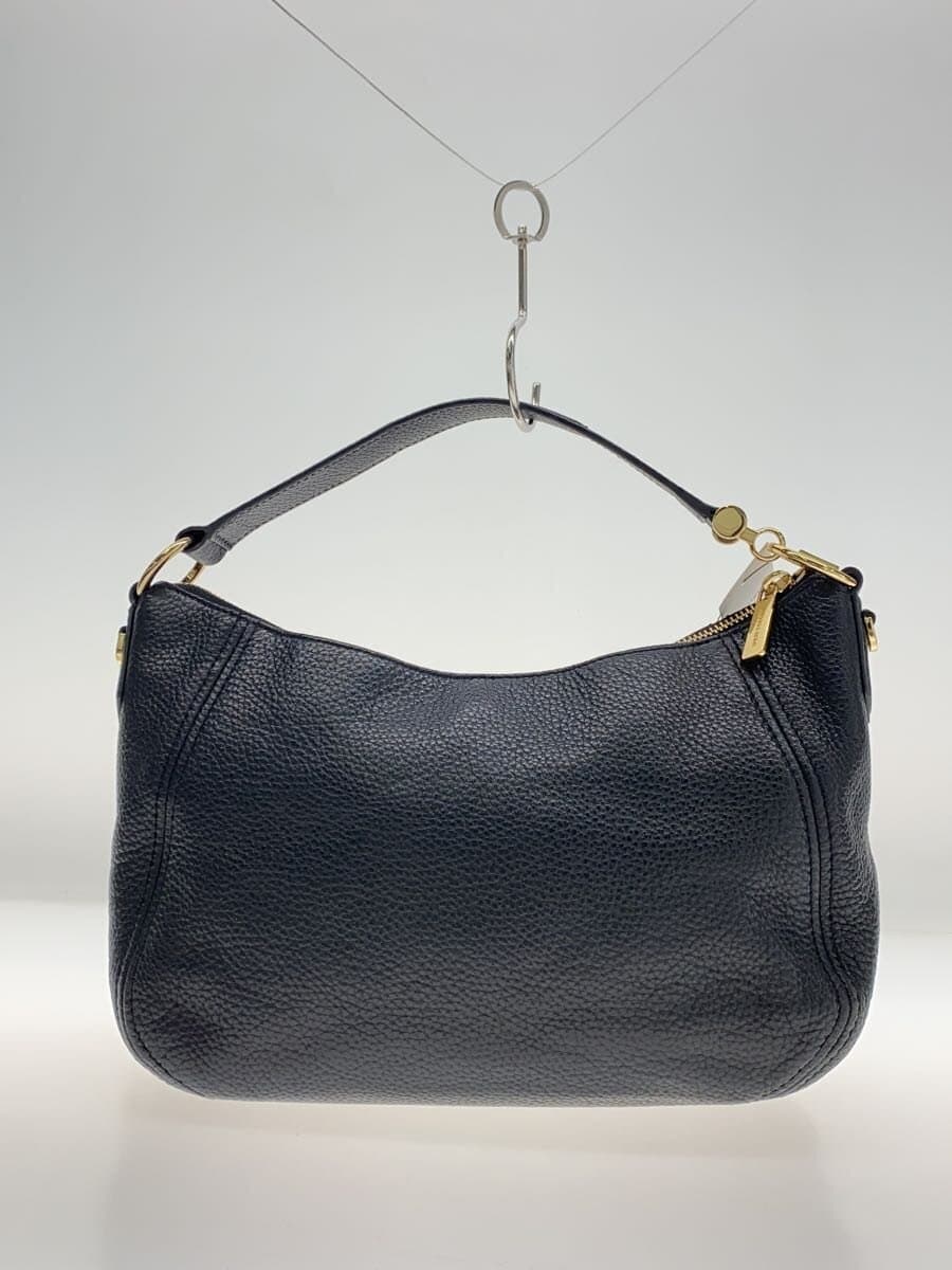 MICHAEL KORS Shoulder Bag Leather BLK Solid 35T6GFTL2L 3