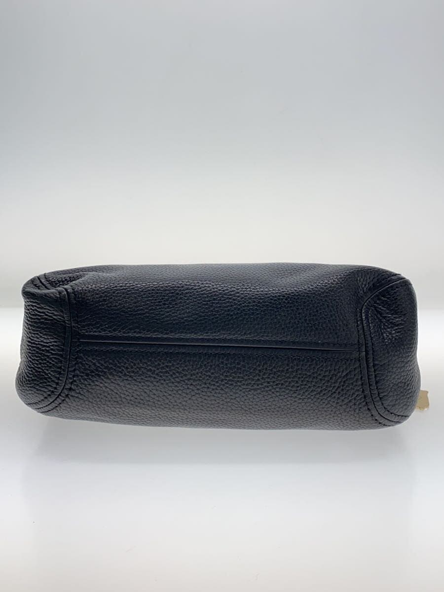 MICHAEL KORS Shoulder Bag Leather BLK Solid 35T6GFTL2L 4