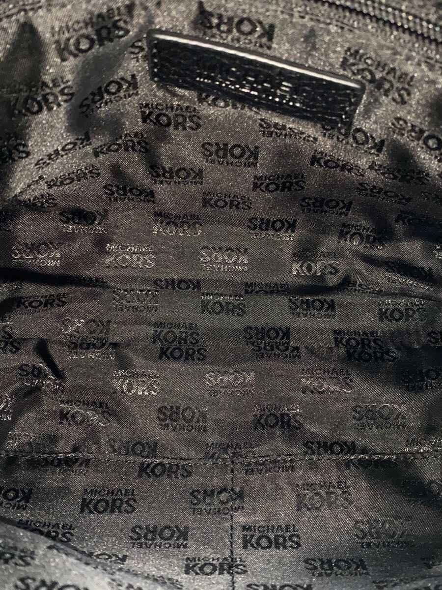 MICHAEL KORS Shoulder Bag Leather BLK Solid 35T6GFTL2L 6