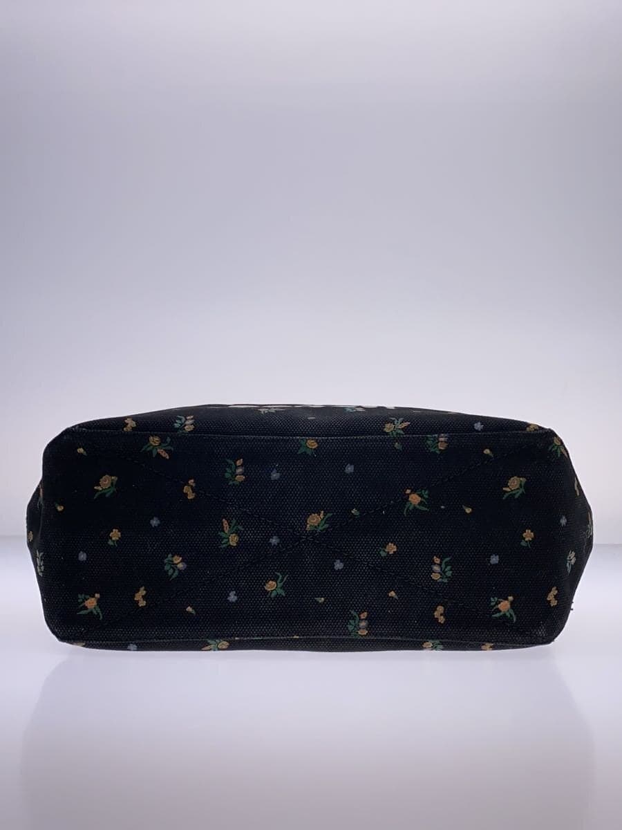 COACH × PEANUTS Tote Bag -- BLK Floral Pattern D2132-6172 4