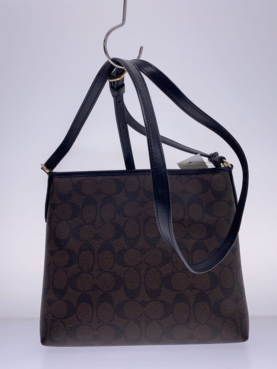 COACH Shoulder Bag Leather BRW Allover Pattern E1997-F29210 3