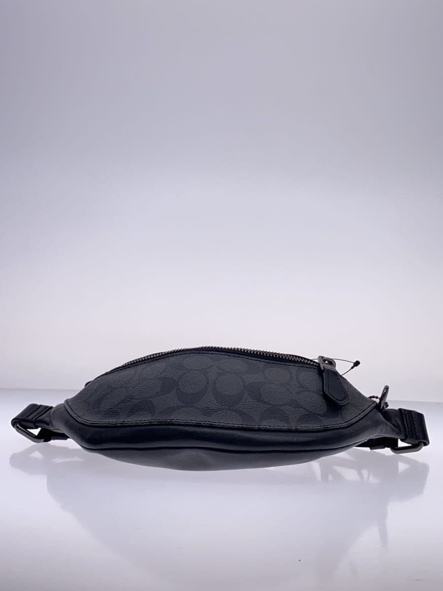 COACH Waist Bag Leather Black All-over Pattern H1957-F84711 4