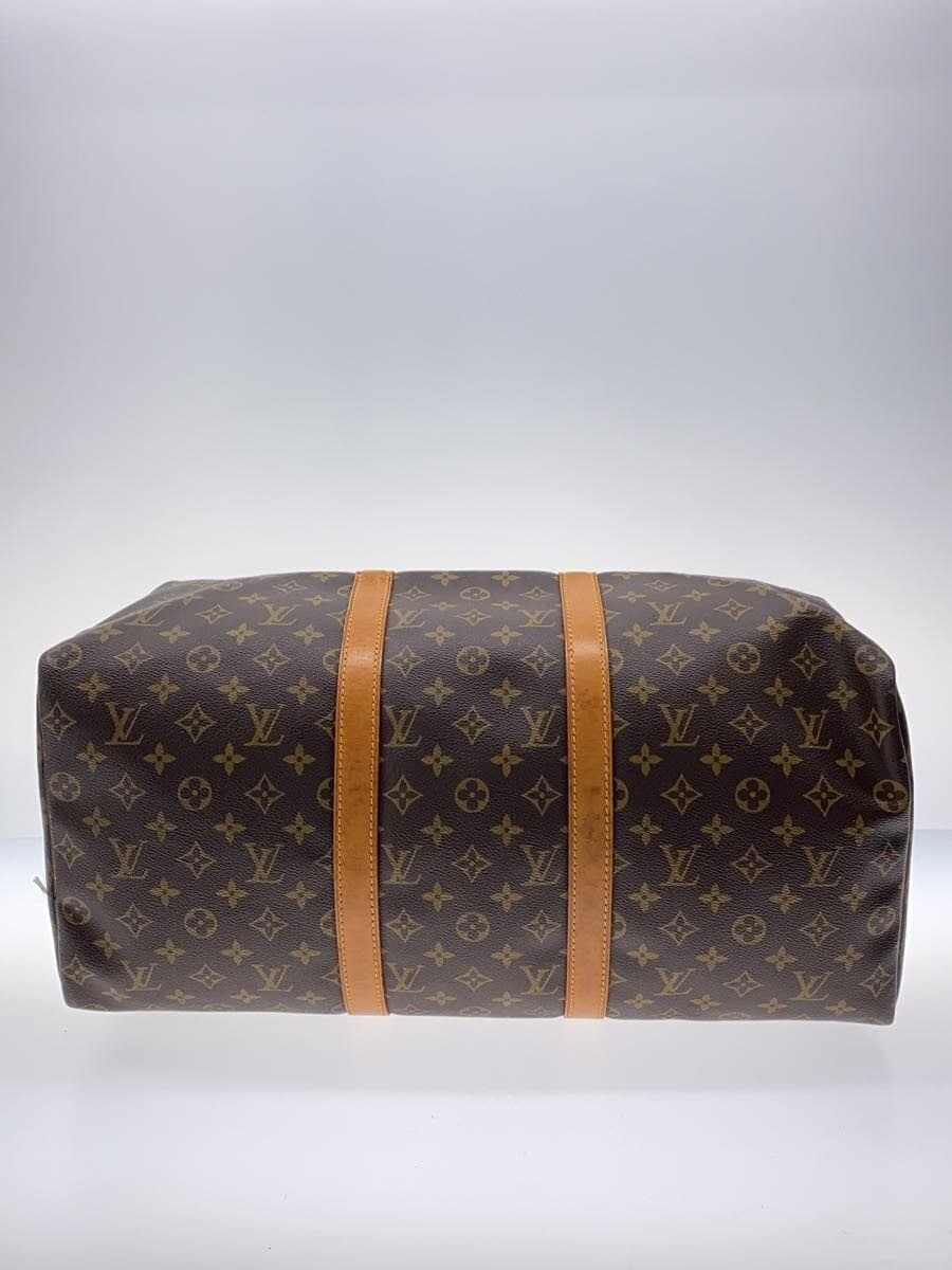 LOUIS VUITTON Boston Bag PVC BRW m41426 Key Missing Part 4