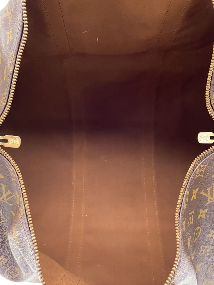 LOUIS VUITTON Boston Bag PVC BRW m41426 Key Missing Part 6