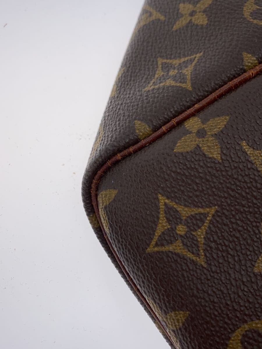 LOUIS VUITTON Boston Bag PVC BRW m41426 Key Missing Part 7