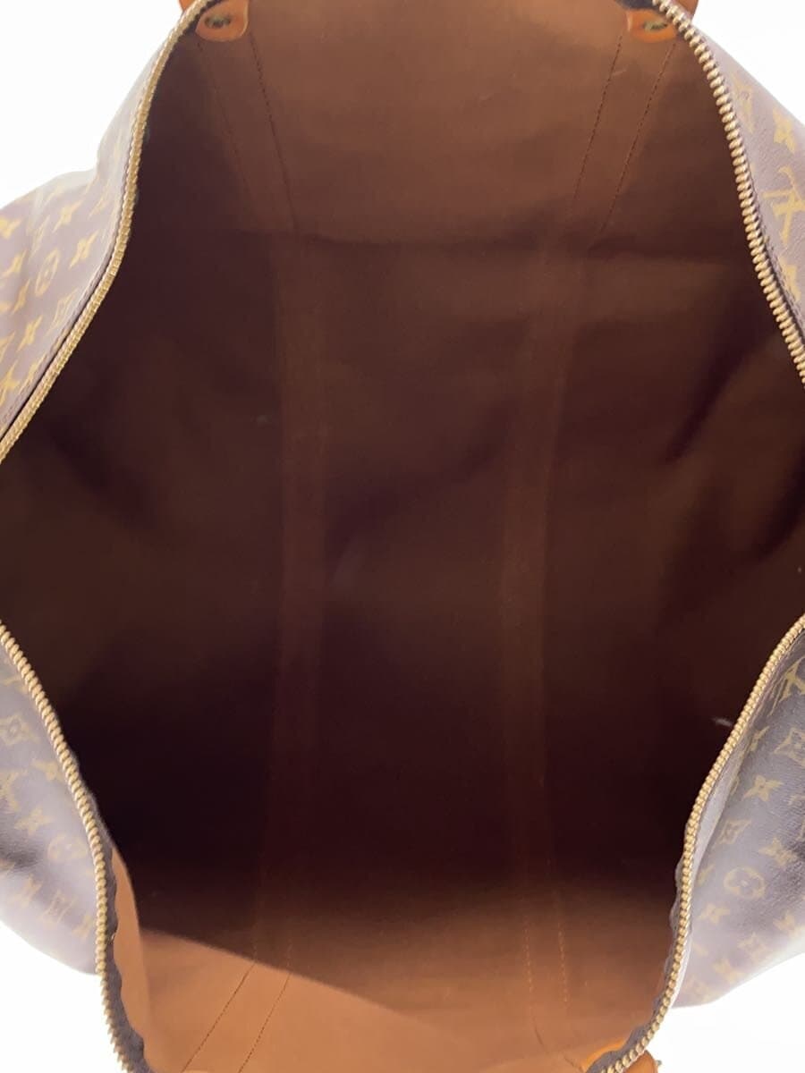 LOUIS VUITTON Keepall 60_Monogram Canvas PVC BRW 6