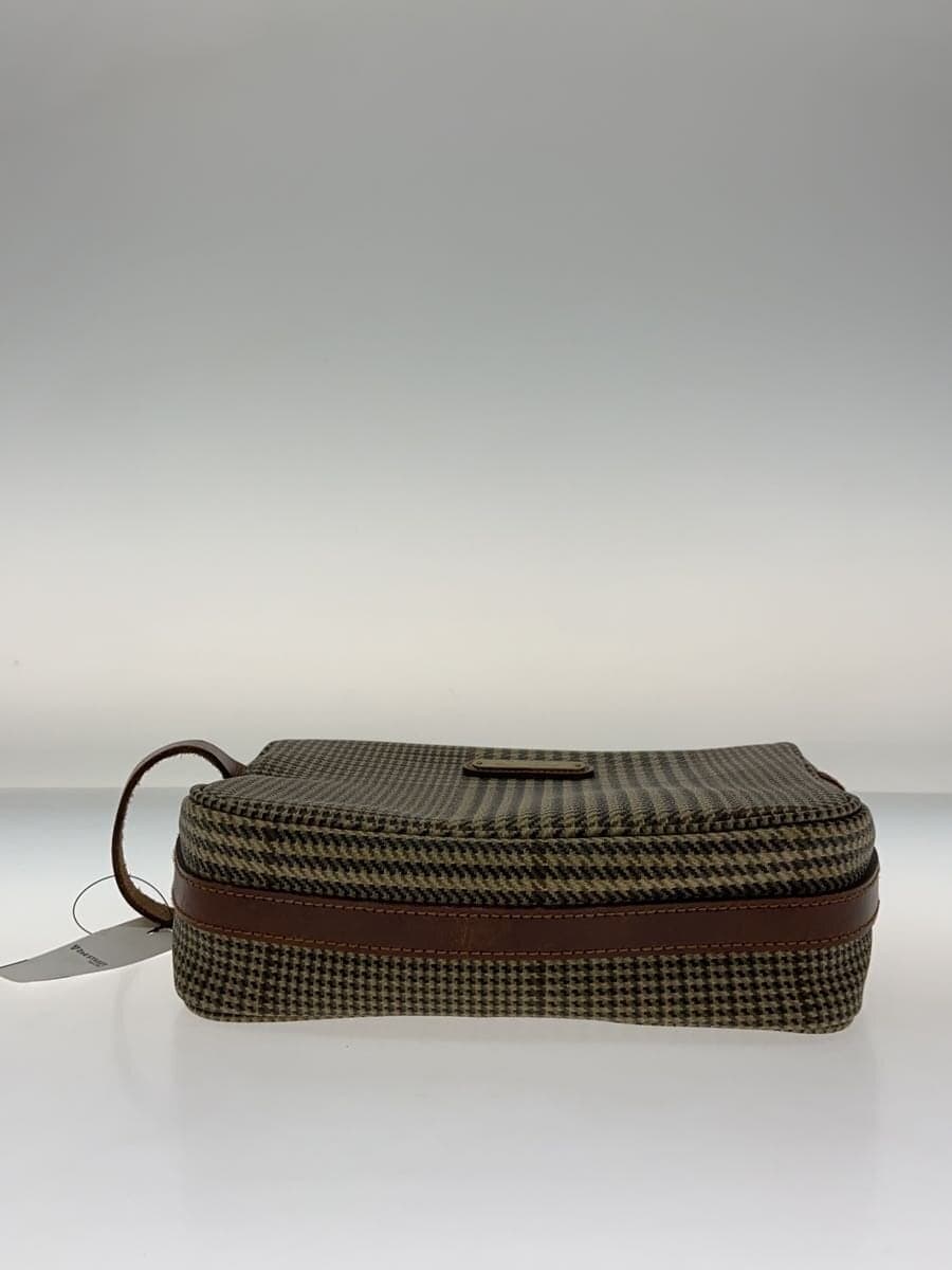 POLO RALPH LAUREN Second Bag Leather KHK All-over Pattern 4