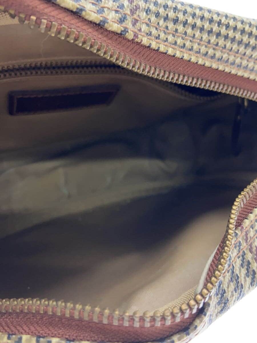 POLO RALPH LAUREN Second Bag Leather KHK All-over Pattern 6