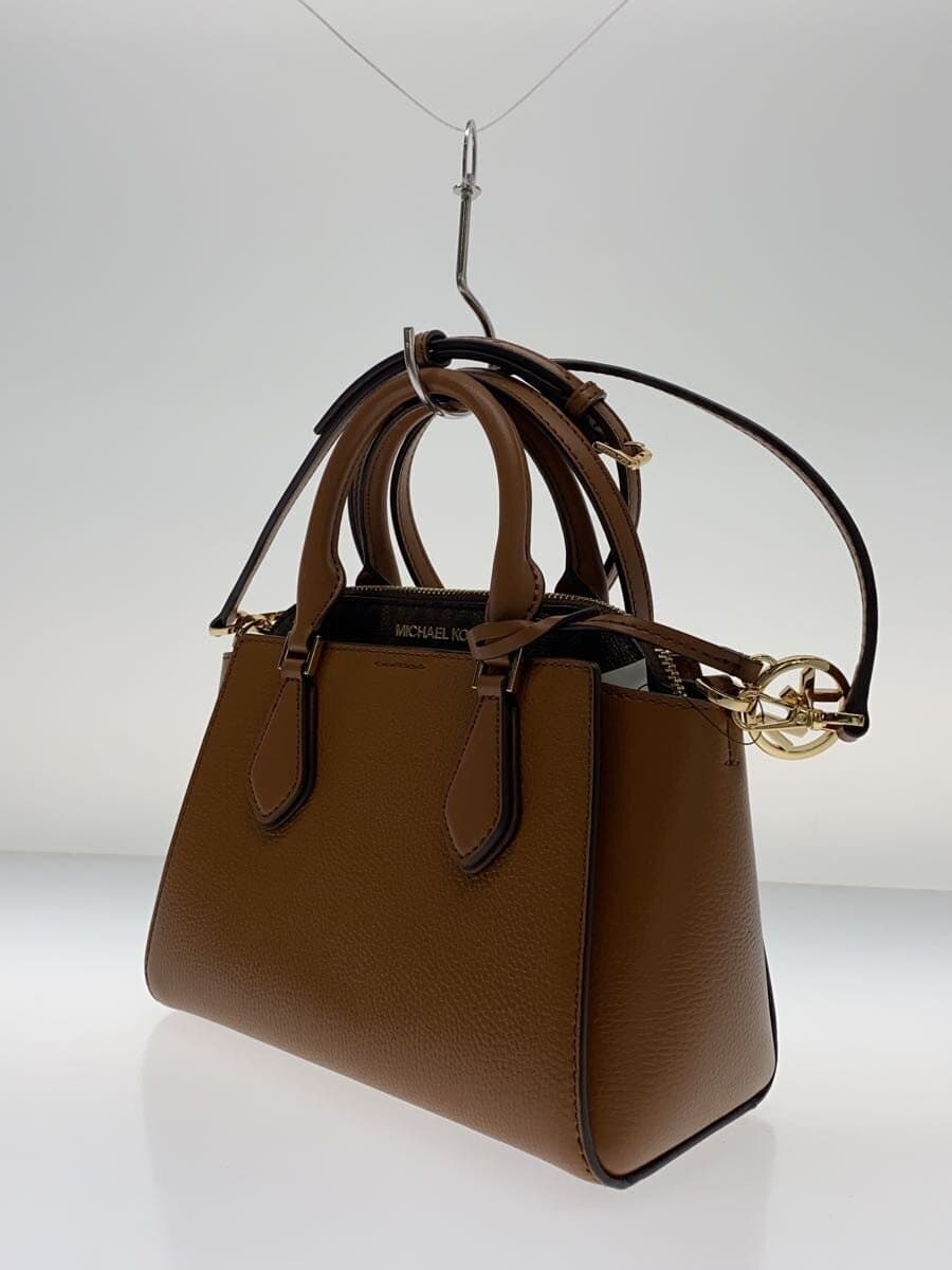 MICHAEL KORS Shoulder Bag Leather BRW All-over Pattern 35F0GDIC1L 2