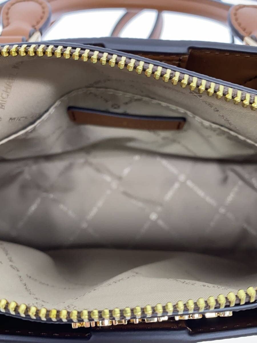 MICHAEL KORS Shoulder Bag Leather BRW All-over Pattern 35F0GDIC1L 6