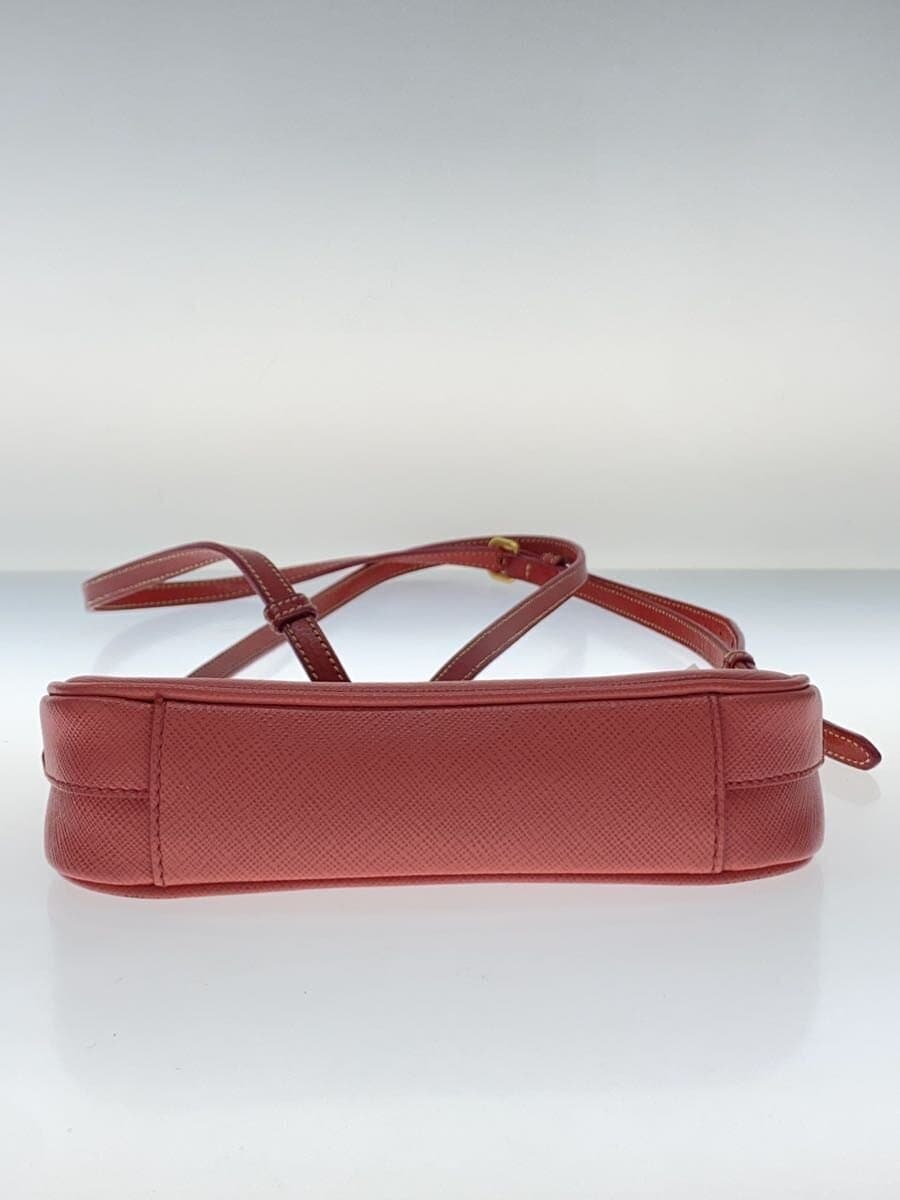 PRADA Handbag Leather PNK 1N1723 4