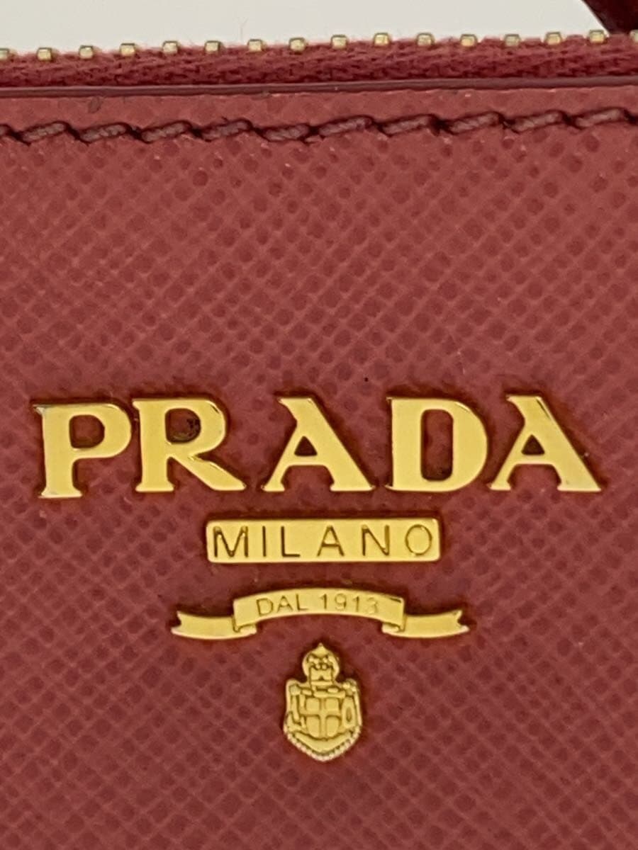 PRADA Handbag Leather PNK 1N1723 5