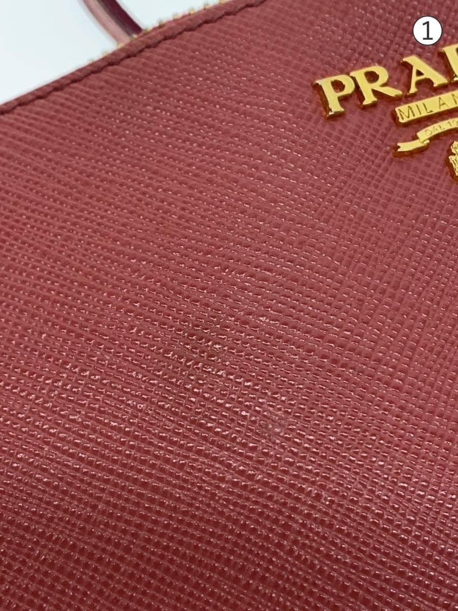 PRADA Handbag Leather PNK 1N1723 7