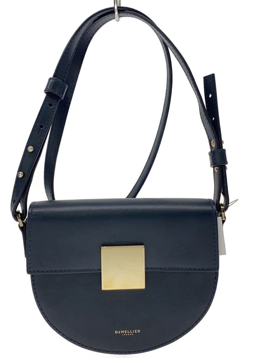 DEMELLIER Shoulder Bag Leather NVY