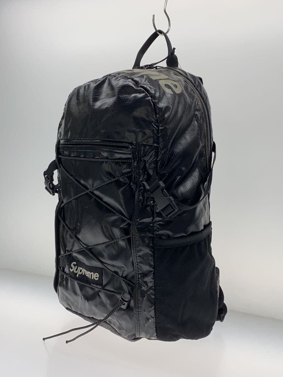 Supreme Backpack -- Black Multiple areas of peeling 2