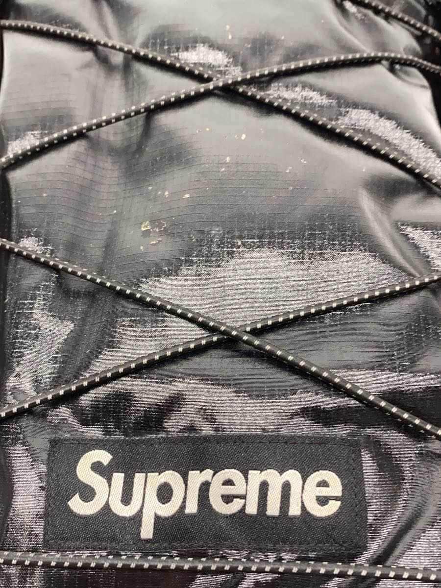 Supreme Backpack -- Black Multiple areas of peeling 5