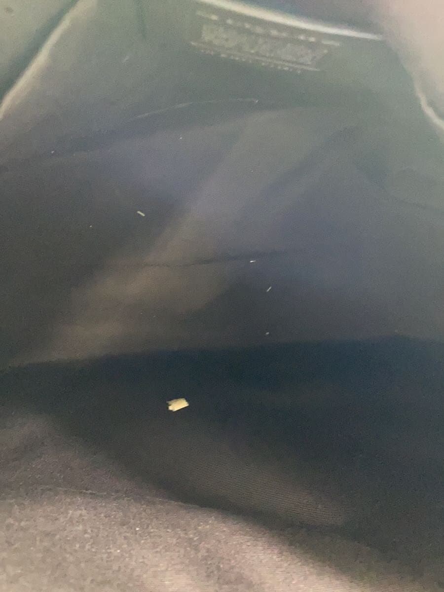 COACH Handbag Leather CRM Near Rivet With Stain Corner Wear 6