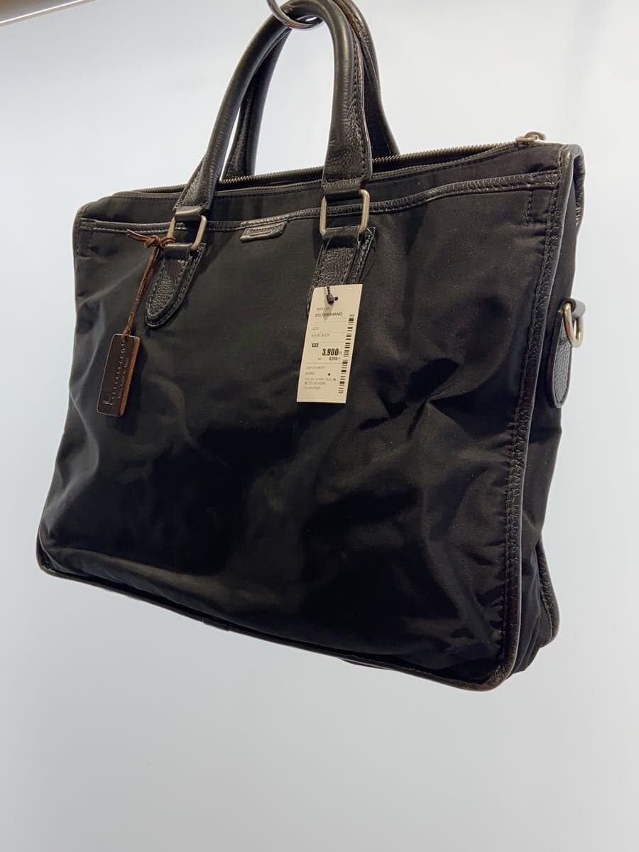 STEFANOMANO Briefcase PVC BLK Solid IT0120187505 2