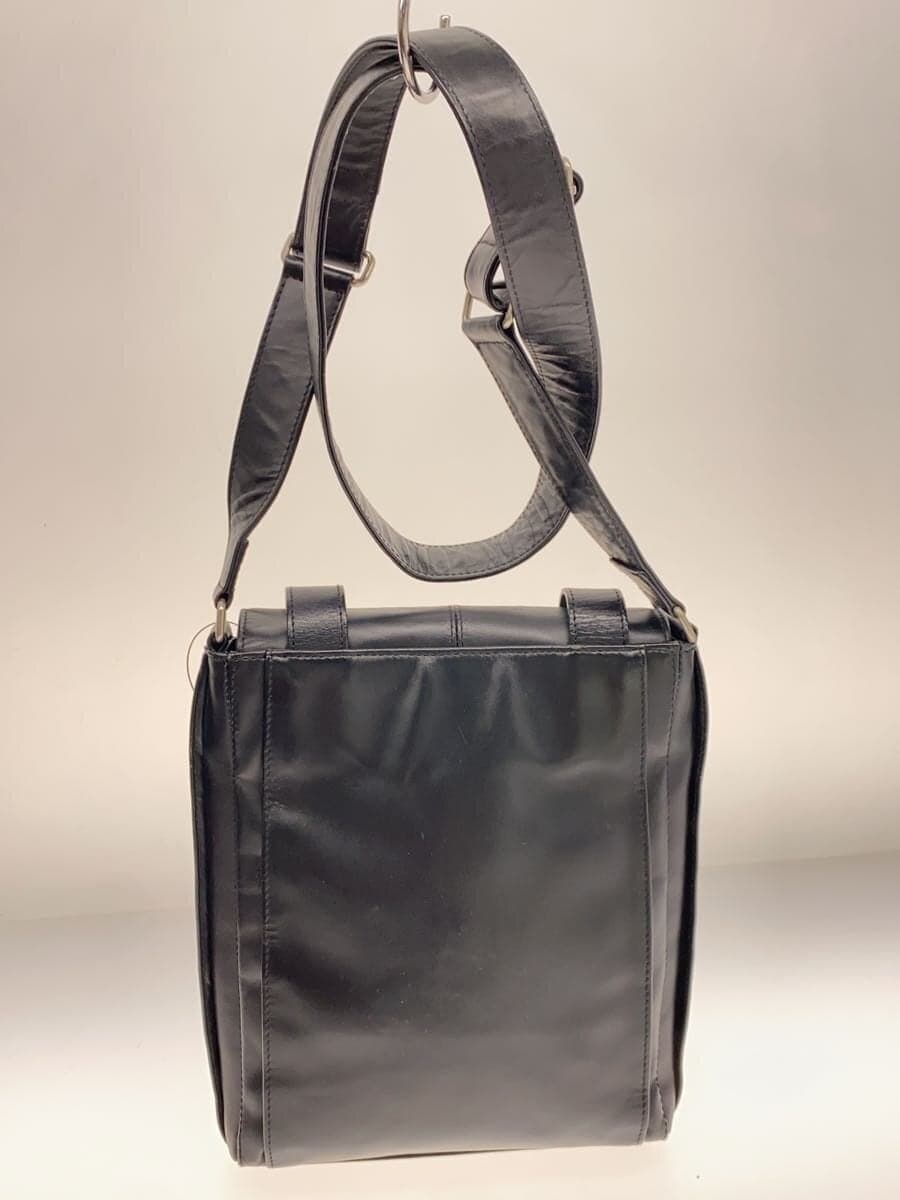 Jean Paul Gaultier Shoulder Bag Leather BLK 3