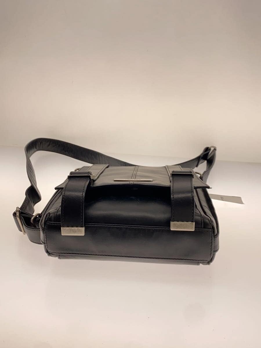 Jean Paul Gaultier Shoulder Bag Leather BLK 4