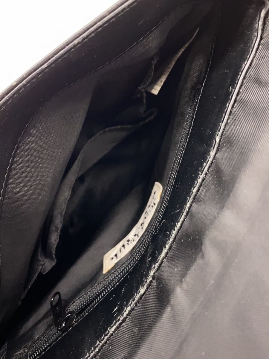 Jean Paul Gaultier Shoulder Bag Leather BLK 6