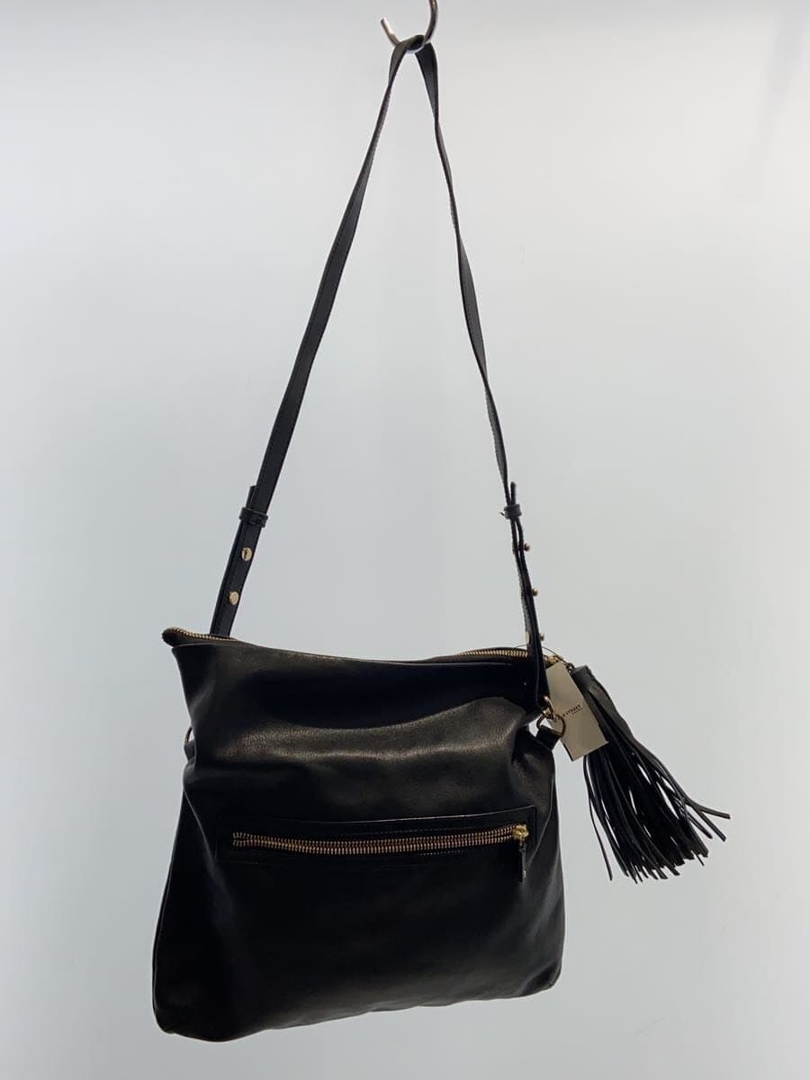 ANYA HINDMARCH Shoulder Bag Leather BLK 3