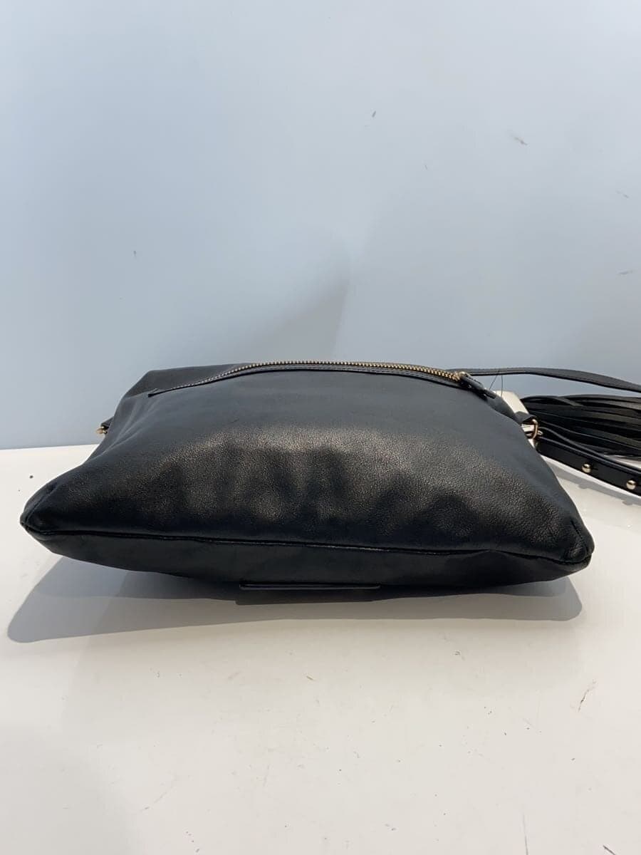 ANYA HINDMARCH Shoulder Bag Leather BLK 4