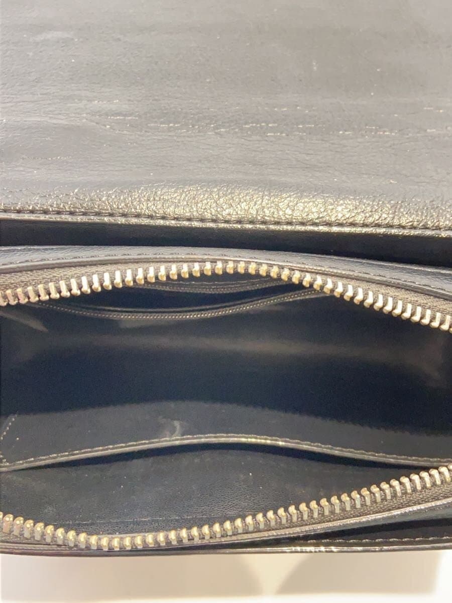 CHARLES&KEITH Shoulder Bag Leather BLK Solid 6