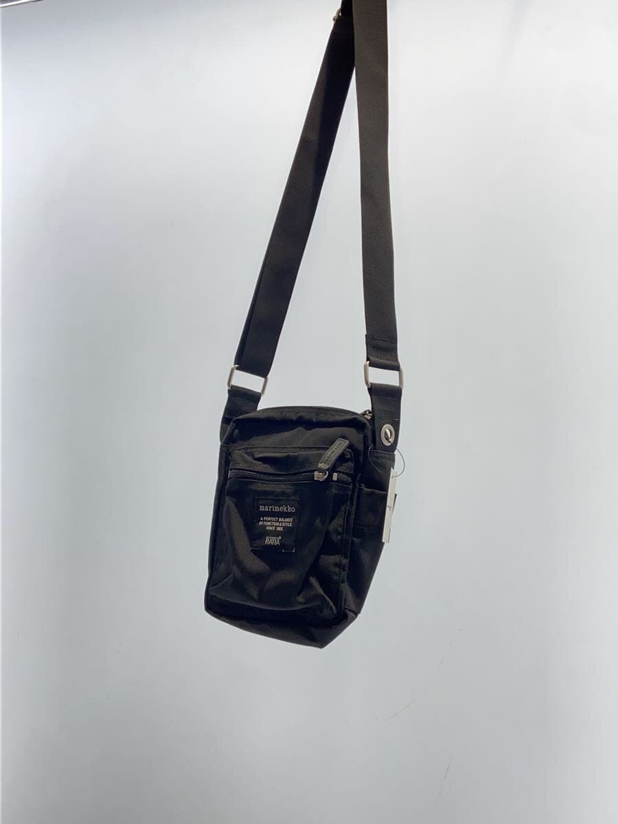 marimekko Shoulder Bag Nylon BLK cash&carry 2