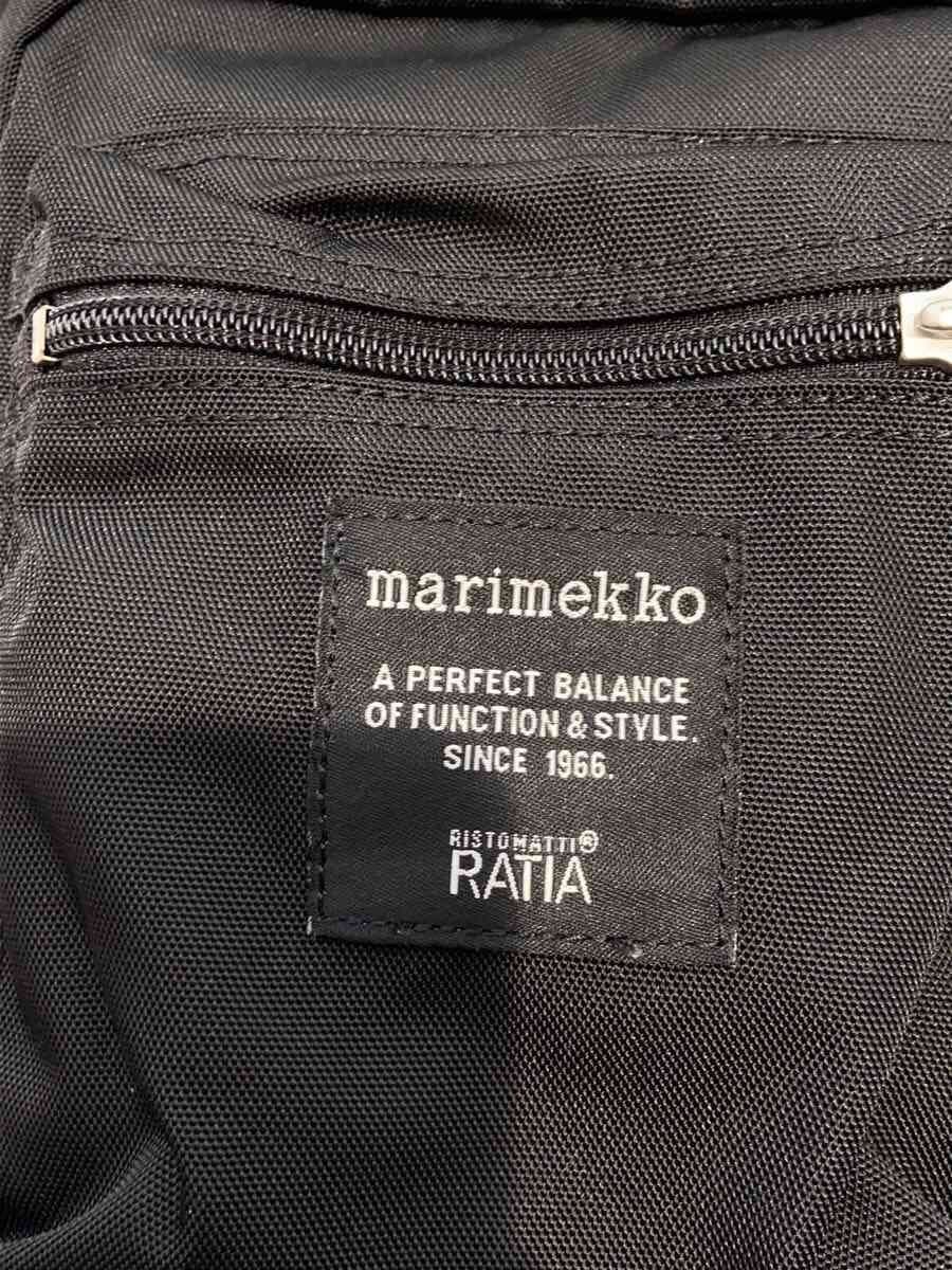 marimekko Shoulder Bag Nylon BLK cash&carry 5