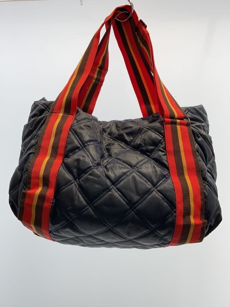 DOUBLELOOP Tote Bag Nylon NVY Solid 3