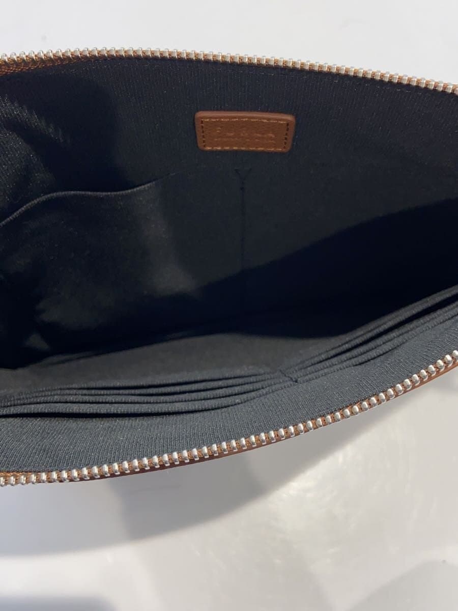 FURLA Clutch Bag Leather NVY 6