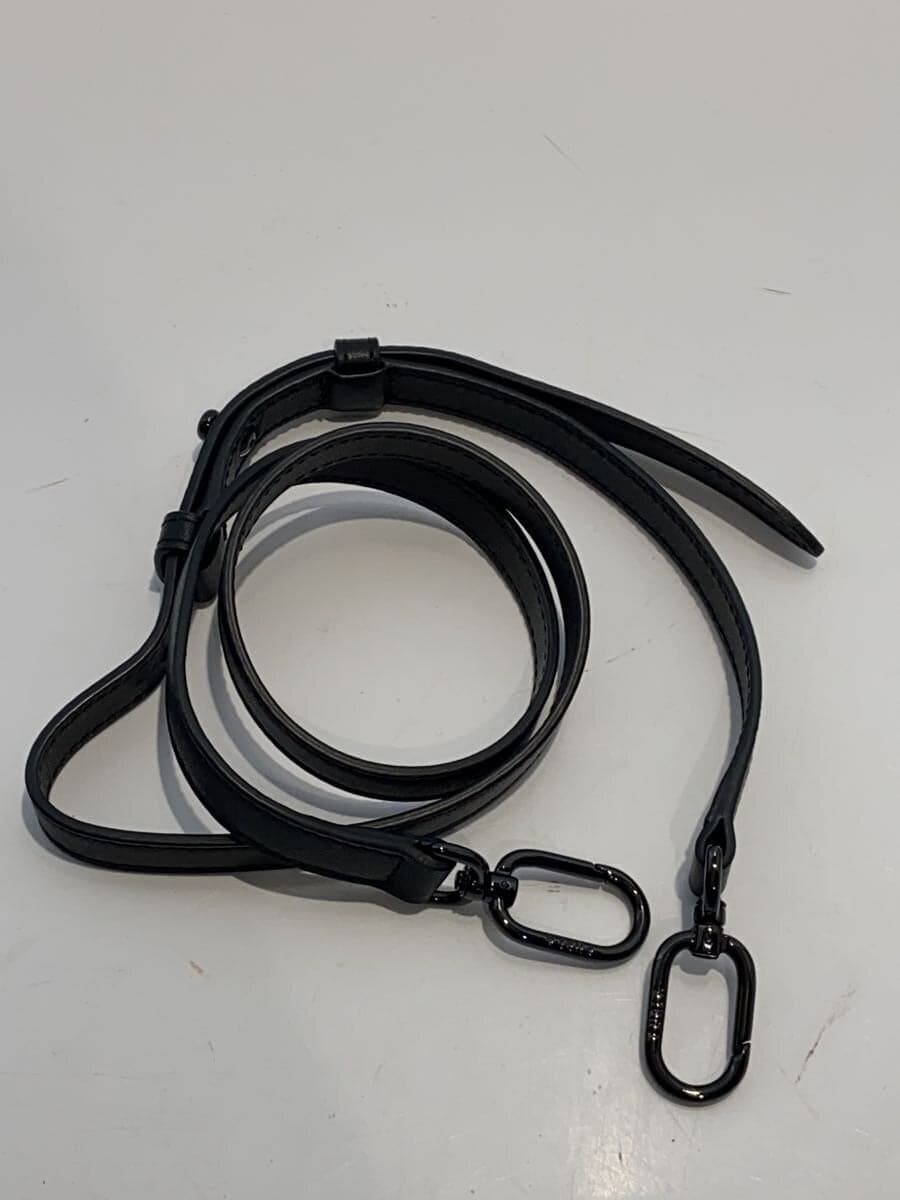 FURLA Shoulder Bag Leather BLK 7