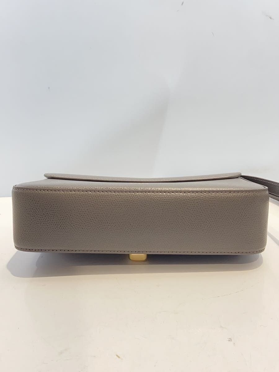 FURLA Shoulder Bag Leather GRY 4