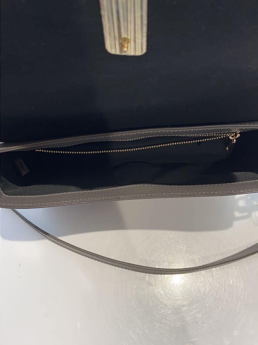 FURLA Shoulder Bag Leather GRY 6