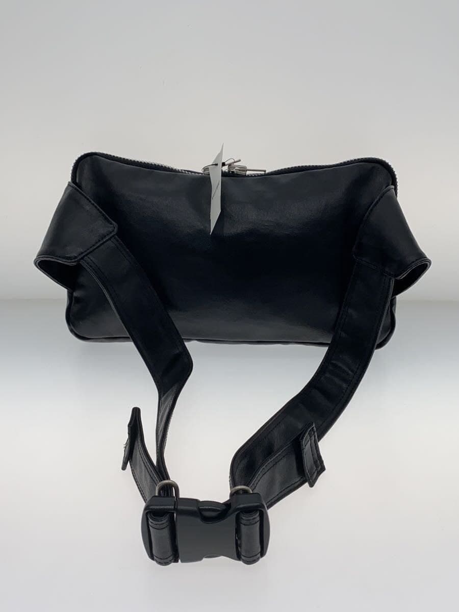 PORTER Freestyle Waist Bag Faux Leather Black Solid Color Freestyle 3