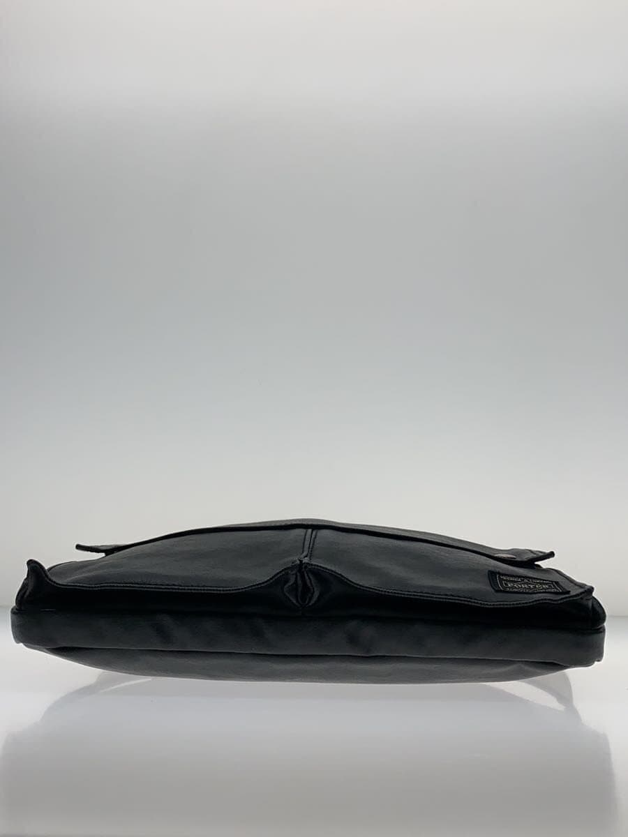 PORTER Freestyle Waist Bag Faux Leather Black Solid Color Freestyle 4