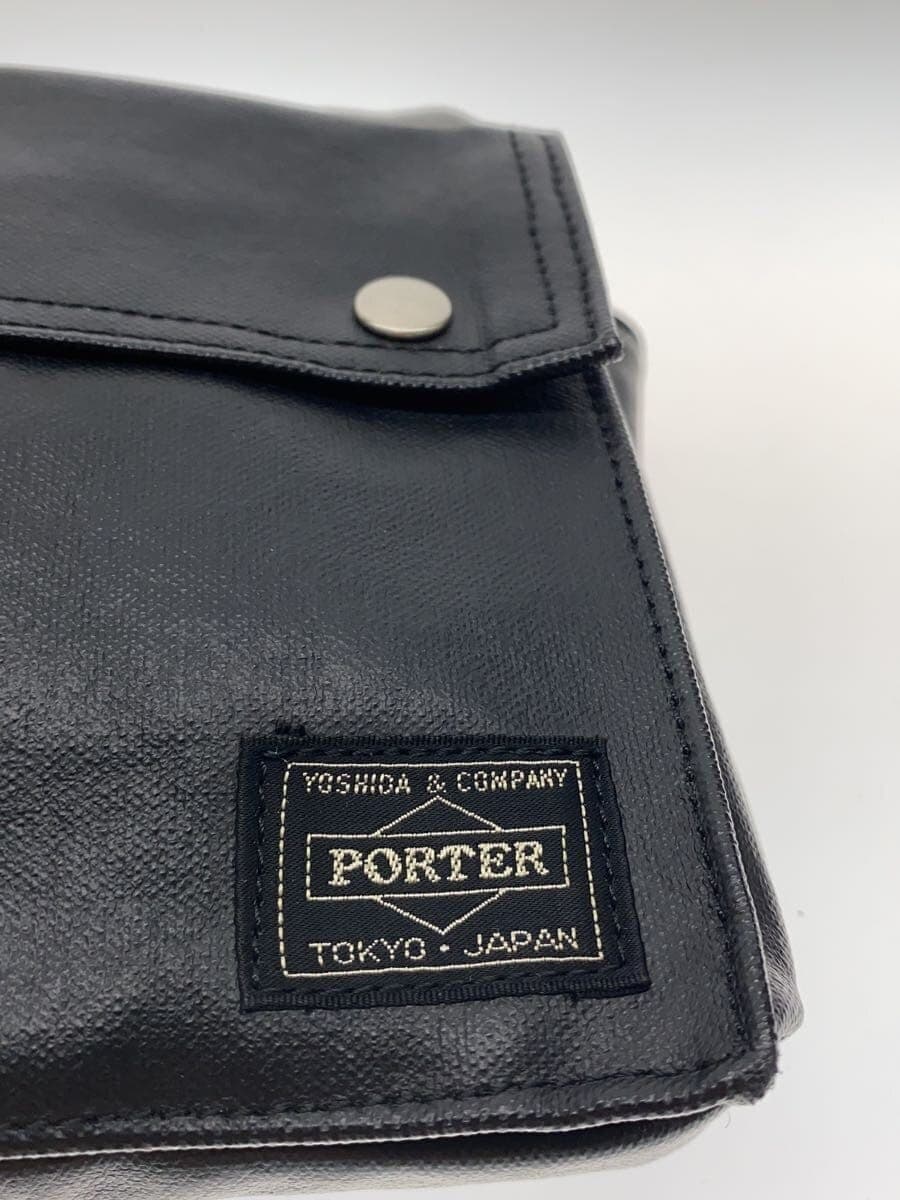 PORTER Freestyle Waist Bag Faux Leather Black Solid Color Freestyle 5