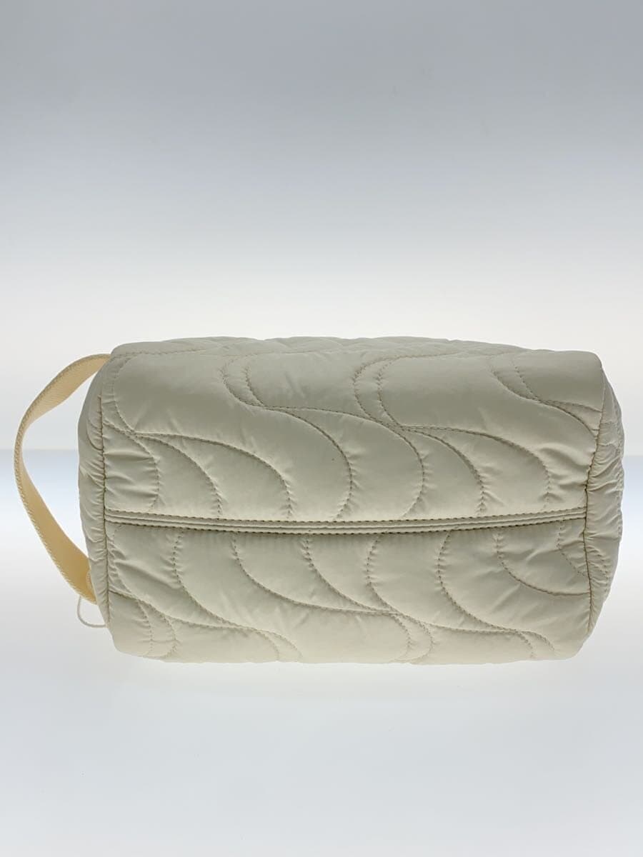 D-VEC Quilted Bag Polyester White Solid Color VH-3BA40229 4