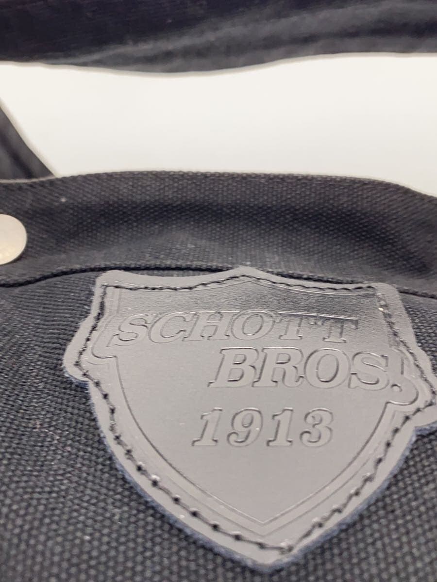 Schott Shoulder Bag -- BLK Solid Color 5