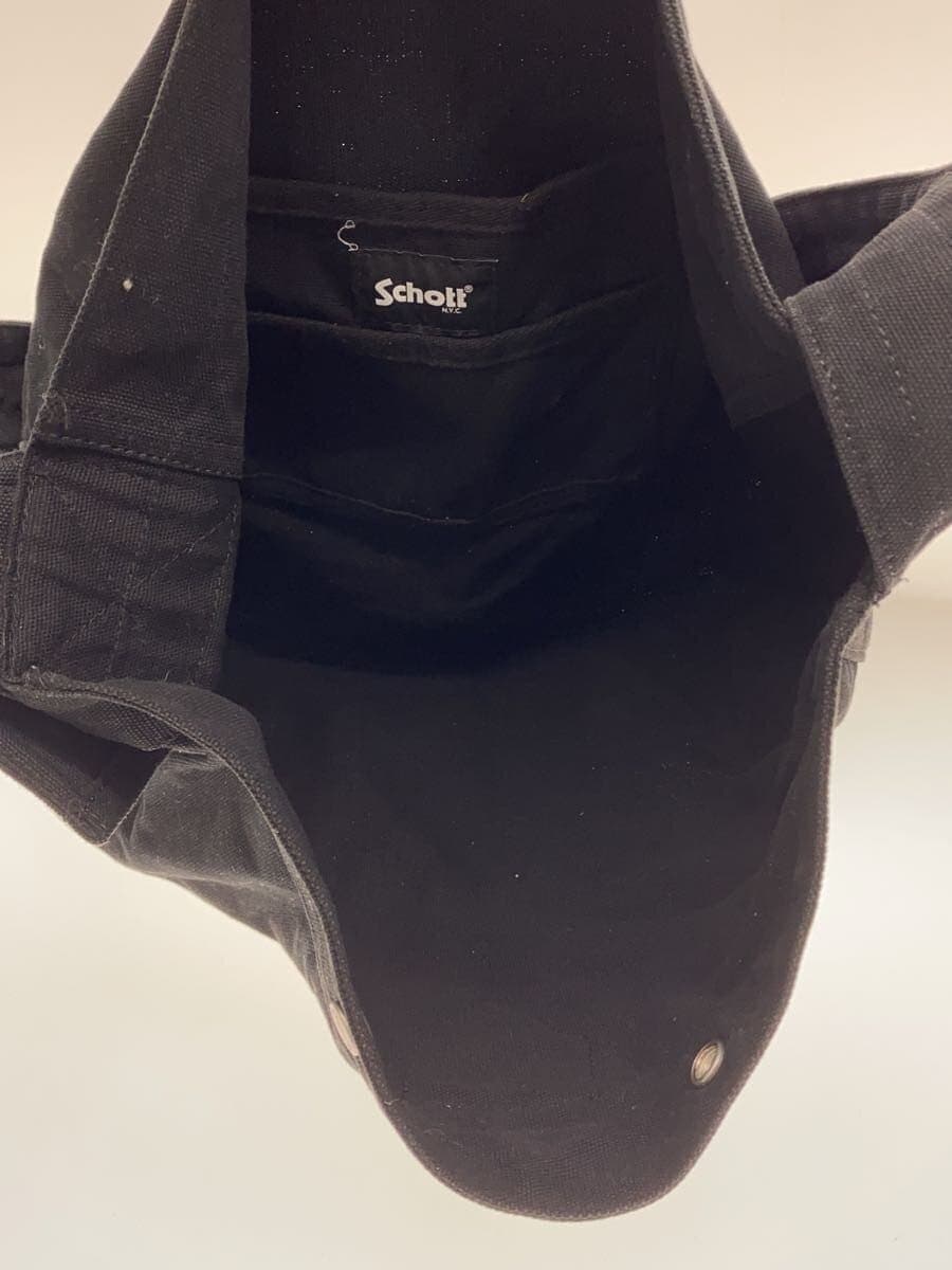 Schott Shoulder Bag -- BLK Solid Color 6